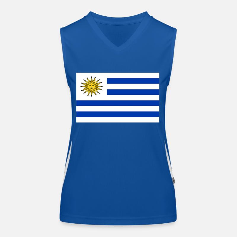 Uruguay Women's Functional Contrast Tank Top