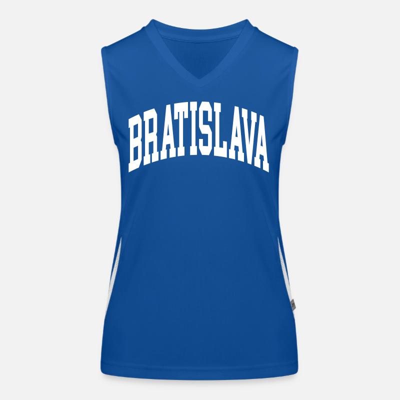 Bratislava Funktionelles Kontrast-Tank Top für Frauen