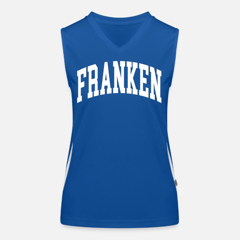 Franken Funktionelles Kontrast-Tank Top für Frauen