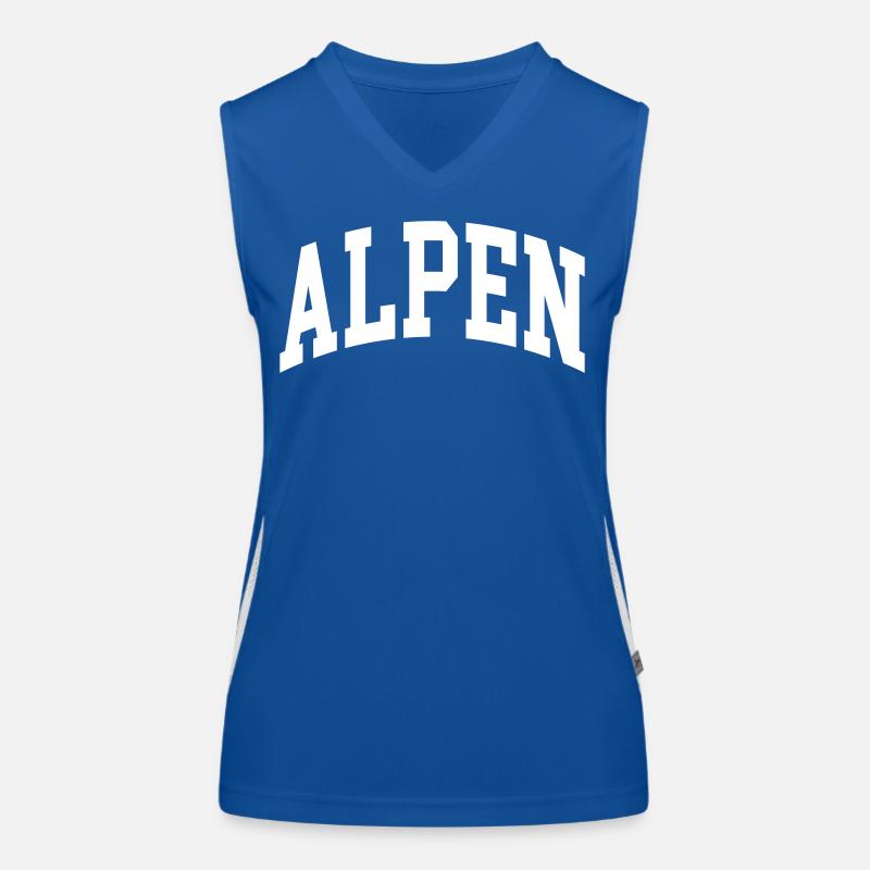 Alpes Débardeur respirant contrasté Femme