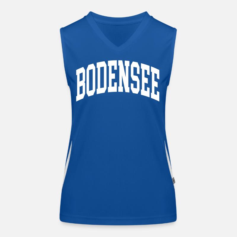 Bodensee Funktionelles Kontrast-Tank Top für Frauen
