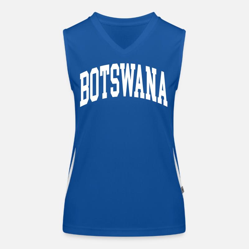 Botswana Women's Functional Contrast Tank Top