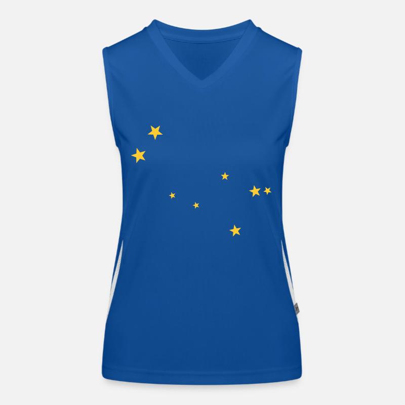 Gemini constellation Women's Functional Contrast Tank Top