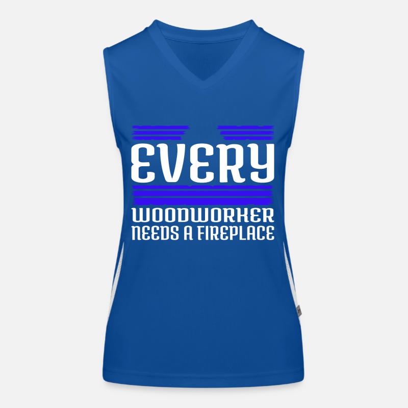 carpenter funny tshirts awesome dad forest work Funktionelles Kontrast-Tank Top für Frauen