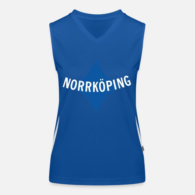 Norrköping Débardeur respirant contrasté Femme