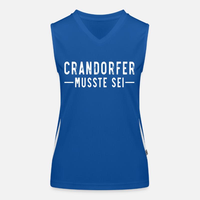 Crandorfer musste sei Funktionelles Kontrast-Tank Top für Frauen