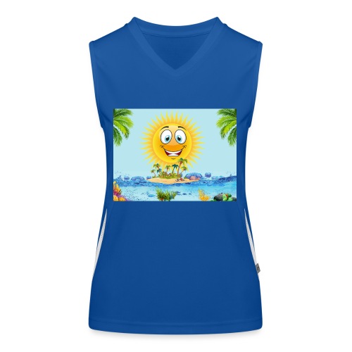 Holiday Sunshine Tropical - Women's Functional Contrast Tank Top