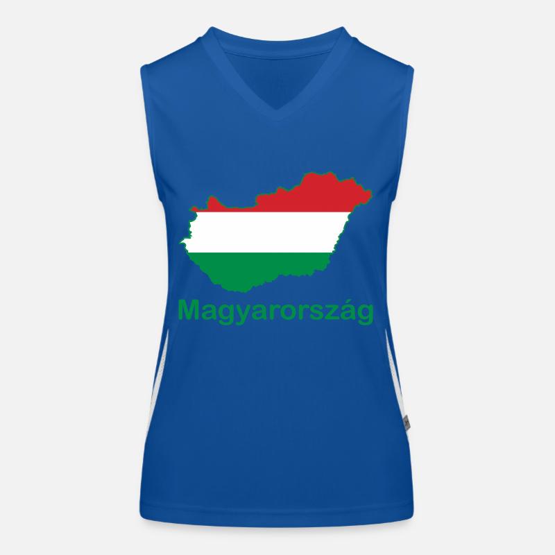 hungary Women's Functional Contrast Tank Top