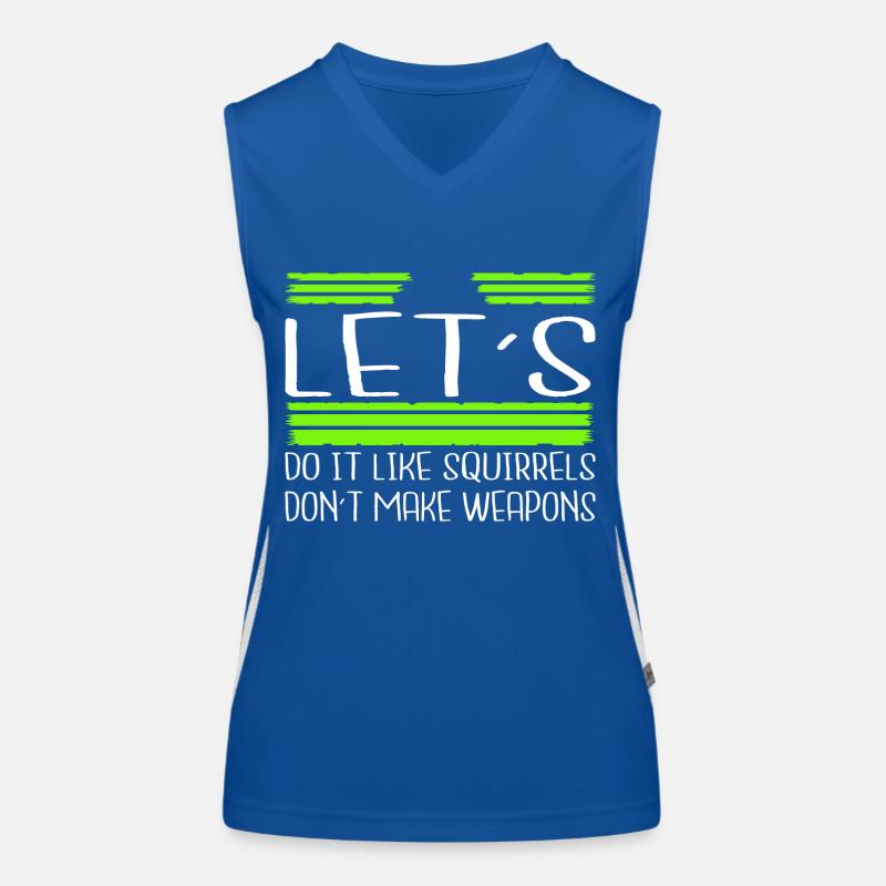 present idea gift idea fun counterculture Funktionelles Kontrast-Tank Top für Frauen