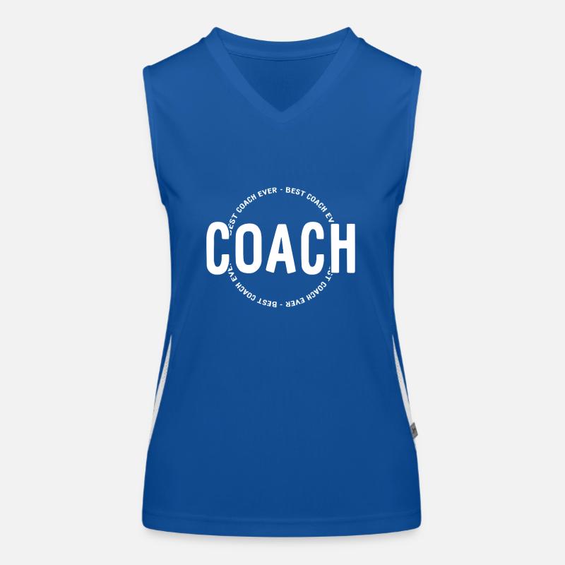 Best Coach Ever - Trainer - Training Funktionelles Kontrast-Tank Top für Frauen