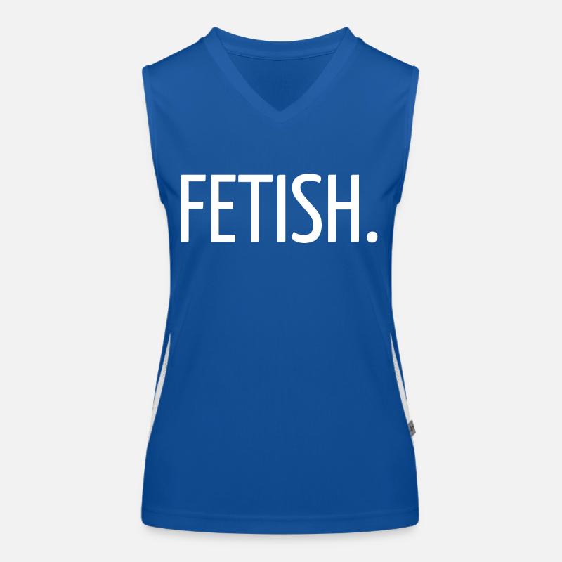 Fetisch Funktionelles Kontrast-Tank Top für Frauen