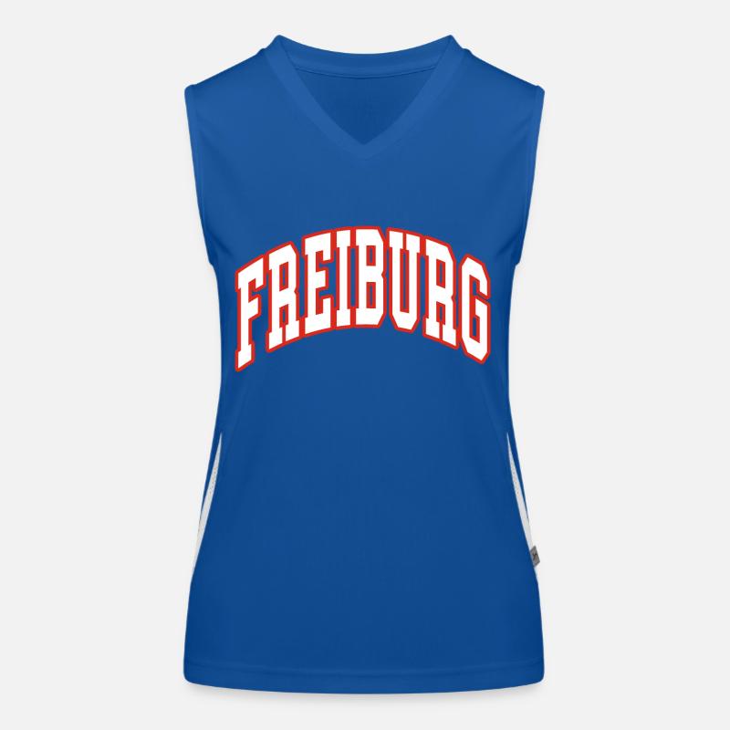 Freiburg Funktionelles Kontrast-Tank Top für Frauen