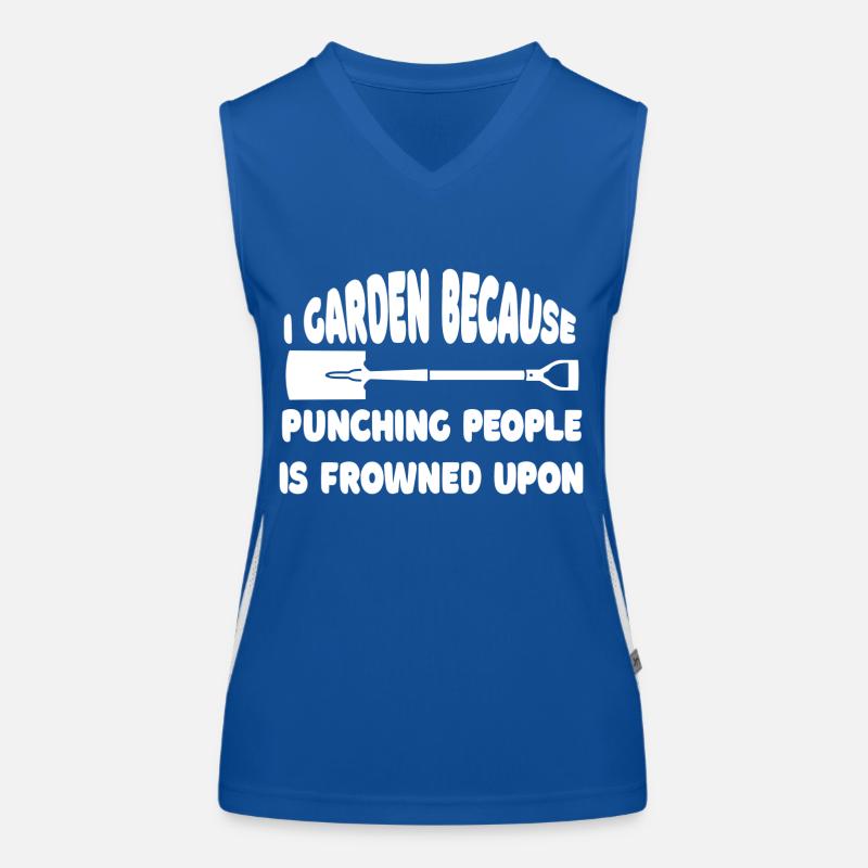 Garten Gärtner Hobbygärtner Obstgarten Geschenk Funktionelles Kontrast-Tank Top für Frauen