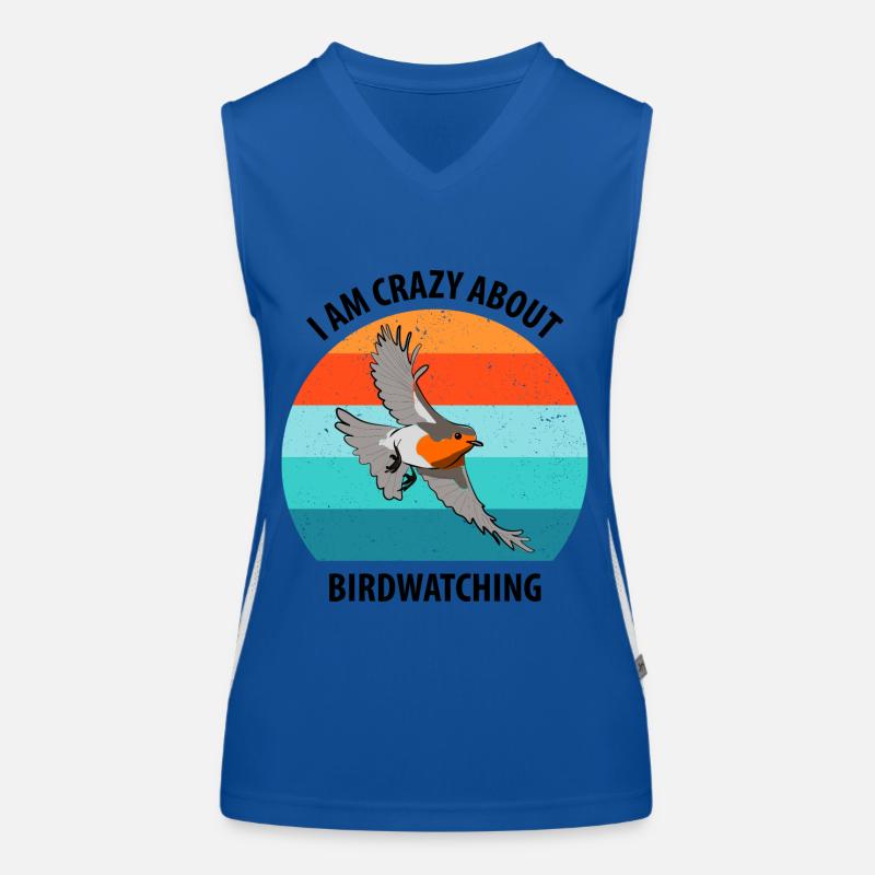 Observation des oiseaux Observation des oiseaux Observation des oiseaux Débardeur respirant contrasté Femme