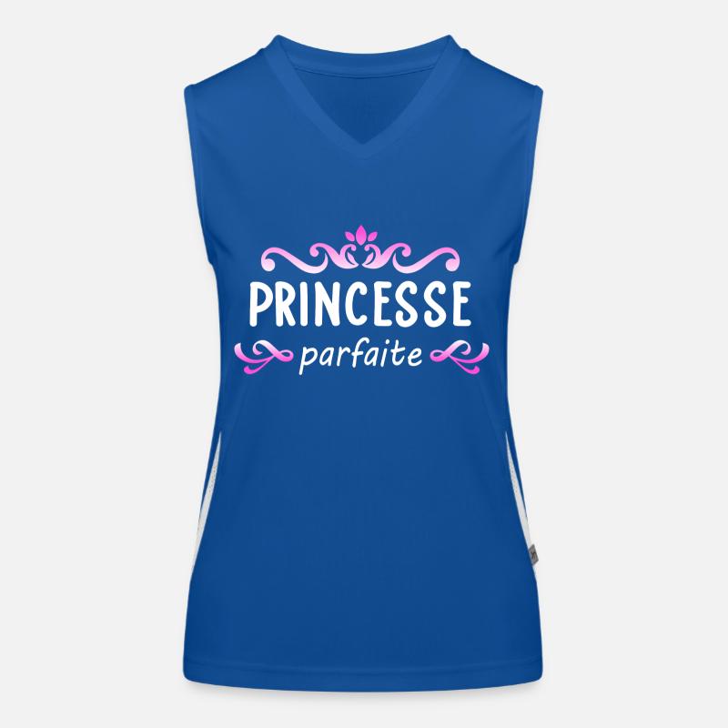 Princesse parfaite Débardeur respirant contrasté Femme