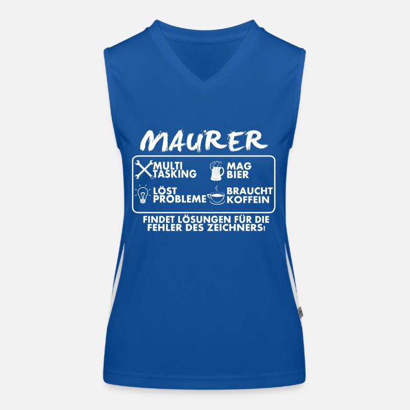 Maurer Funktionelles Kontrast-Tank Top für Frauen