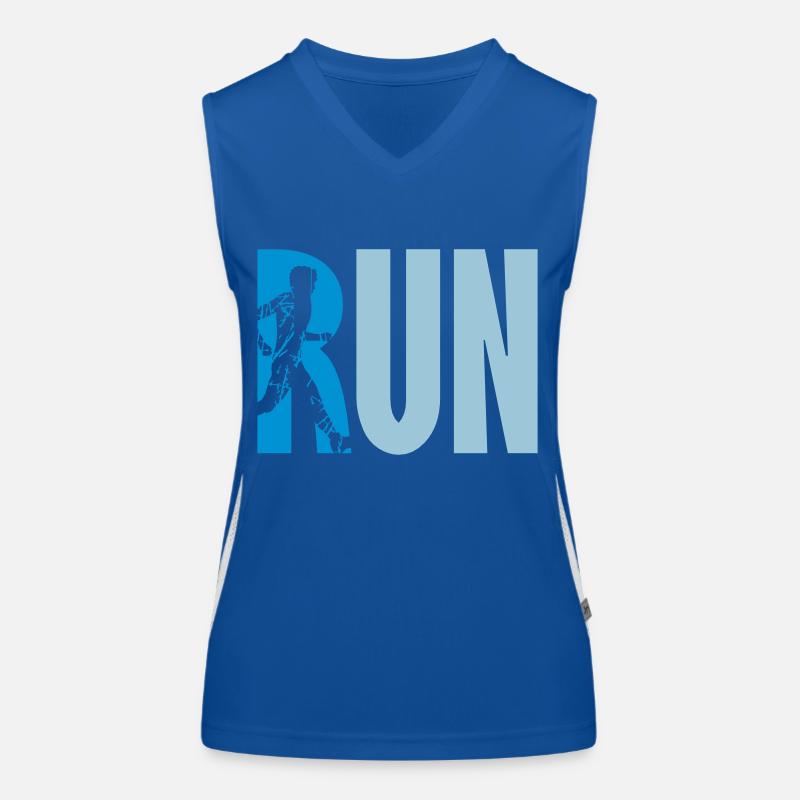 Formation Logo Run Débardeur respirant contrasté Femme