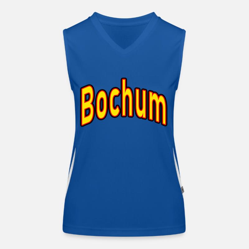 Bochum Débardeur respirant contrasté Femme