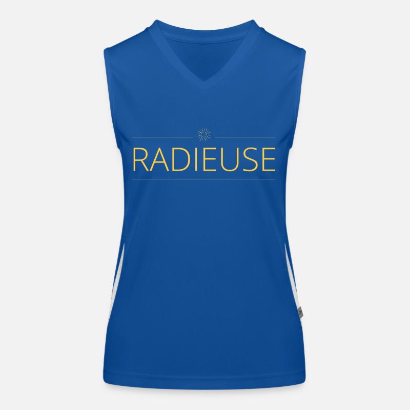 radieuse Débardeur respirant contrasté Femme