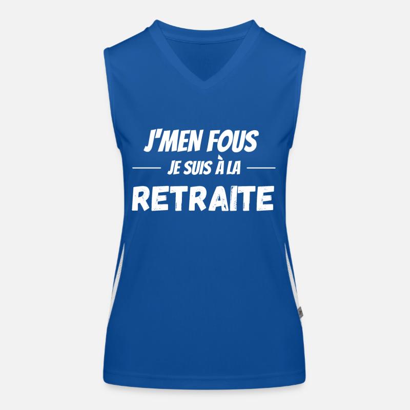 Retraite Débardeur respirant contrasté Femme