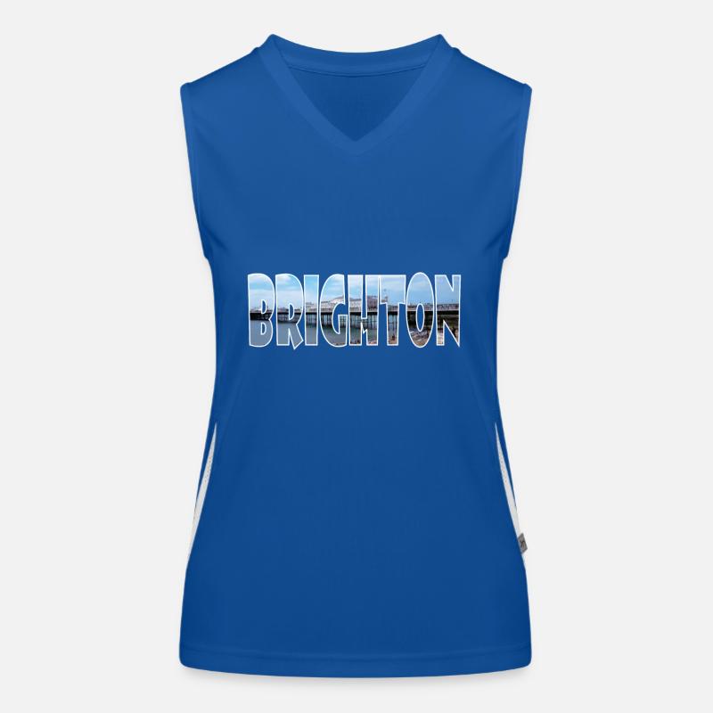 BRIGHTON UK Women's Functional Contrast Tank Top