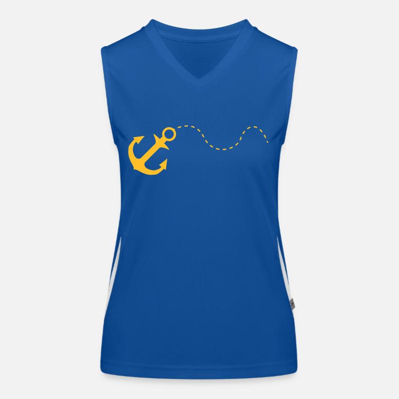 anker Funktionelles Kontrast-Tank Top für Frauen