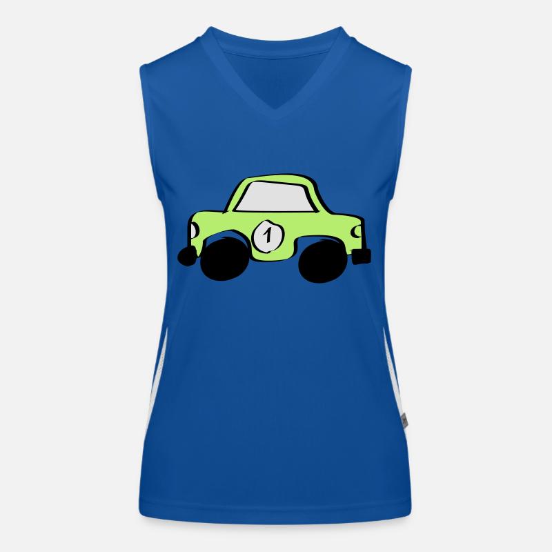 Auto Funktionelles Kontrast-Tank Top für Frauen