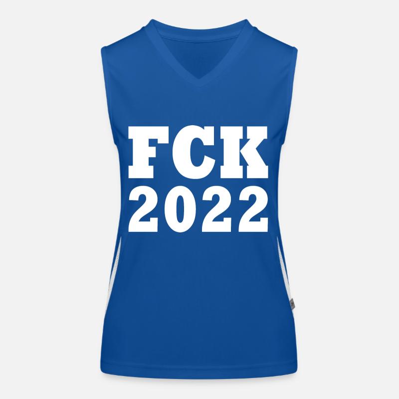 Fck 2022 Débardeur respirant contrasté Femme