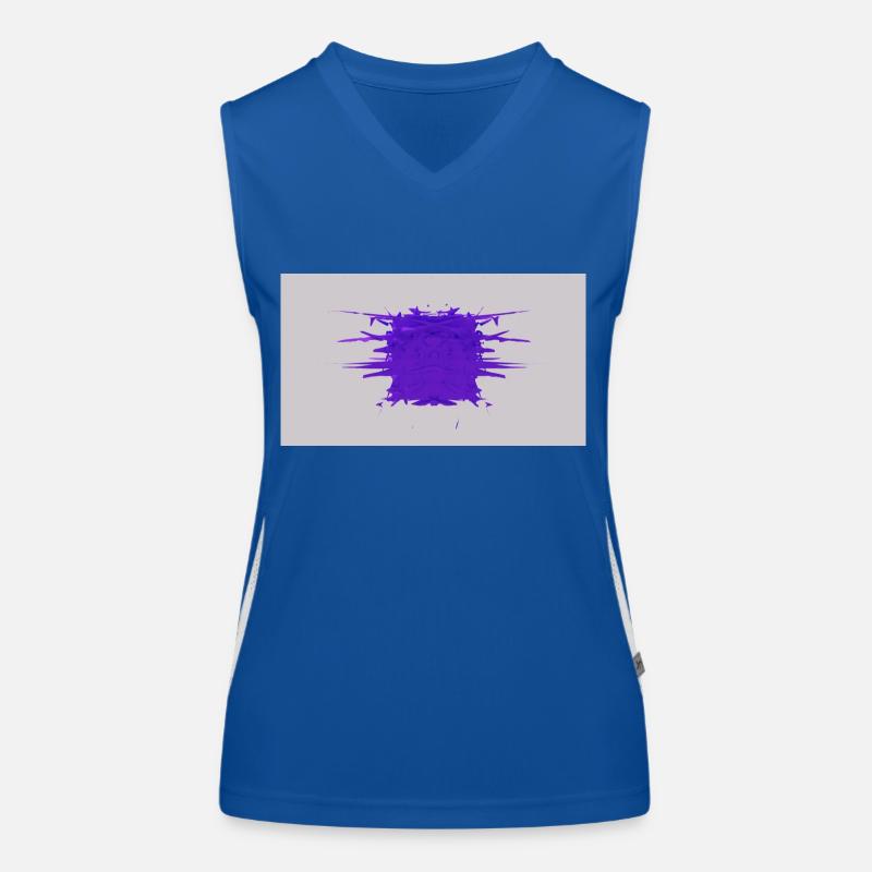 Cube d’éclat Débardeur respirant contrasté Femme