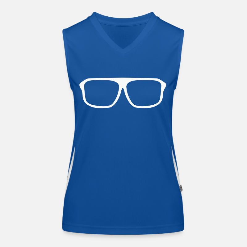 Brille Funktionelles Kontrast-Tank Top für Frauen
