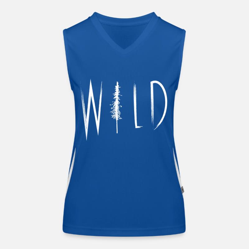 Sauvage Débardeur respirant contrasté Femme