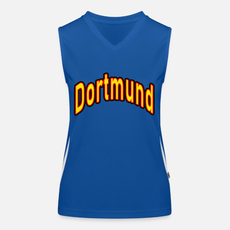 Dortmund Funktionelles Kontrast-Tank Top für Frauen