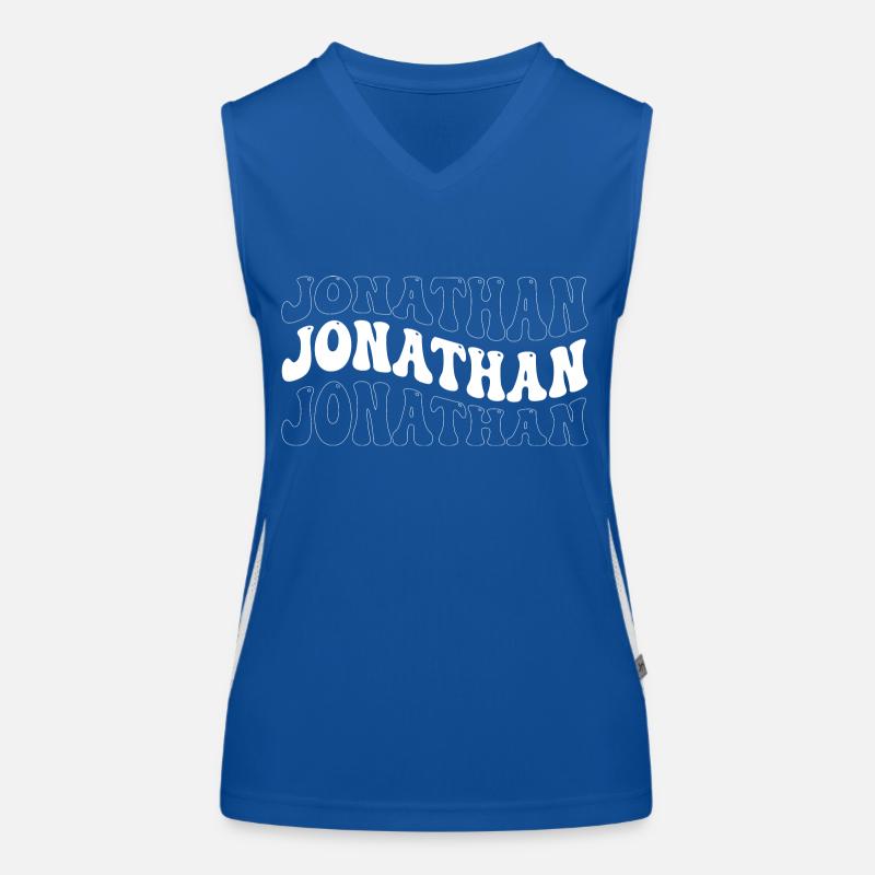 Funny Jonathan Groovy 4 Men Women Cool Jonathan Women's Functional Contrast Tank Top