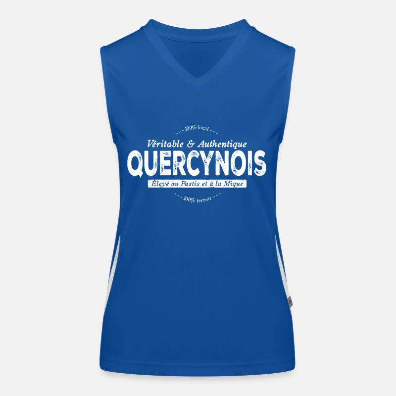 Quercynois du Lot Débardeur respirant contrasté Femme