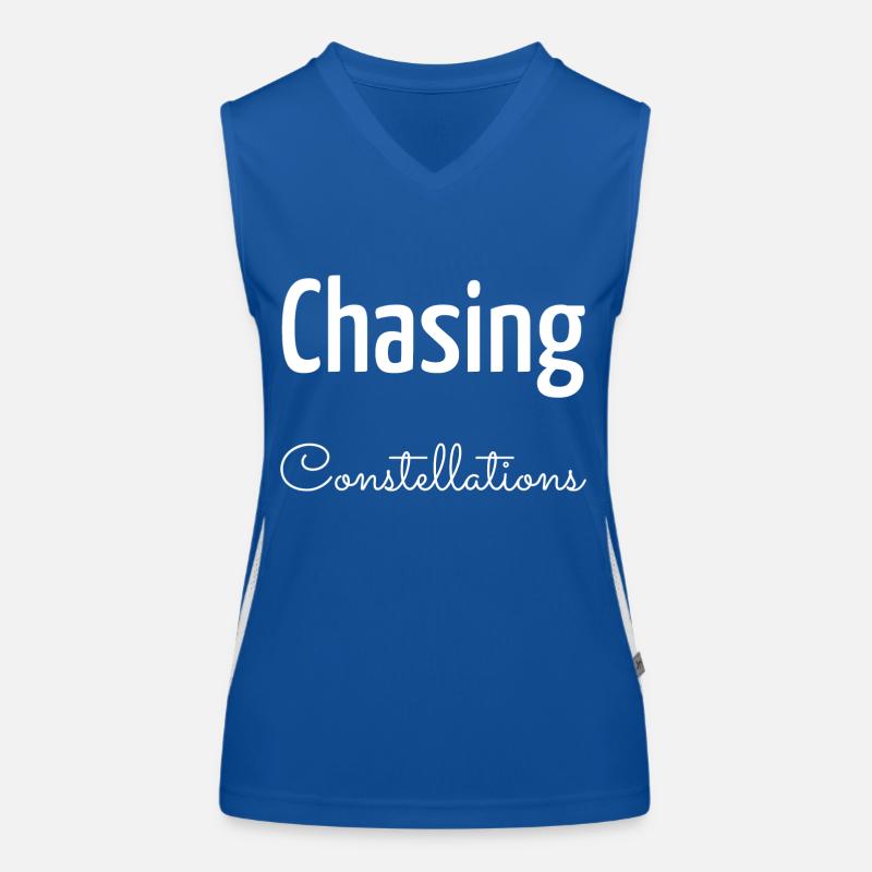 Aventure Luminosité Galaxy Citation drôle Débardeur respirant contrasté Femme