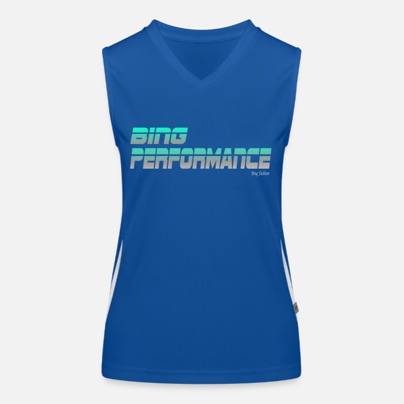 bing performance 1 Funktionelles Kontrast-Tank Top für Frauen