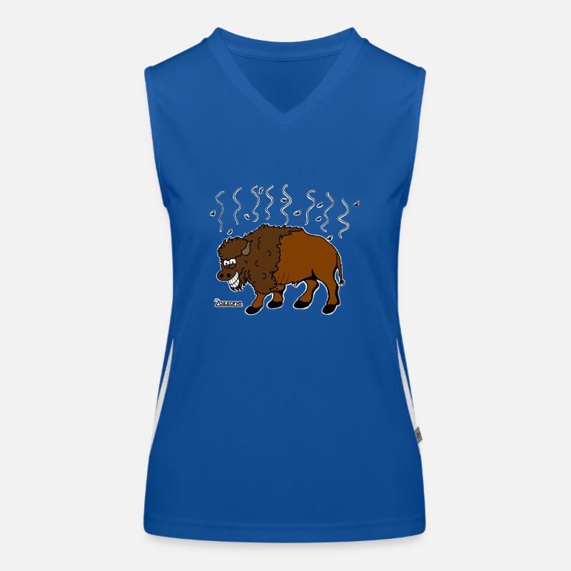 Der Müffel Funktionelles Kontrast-Tank Top für Frauen