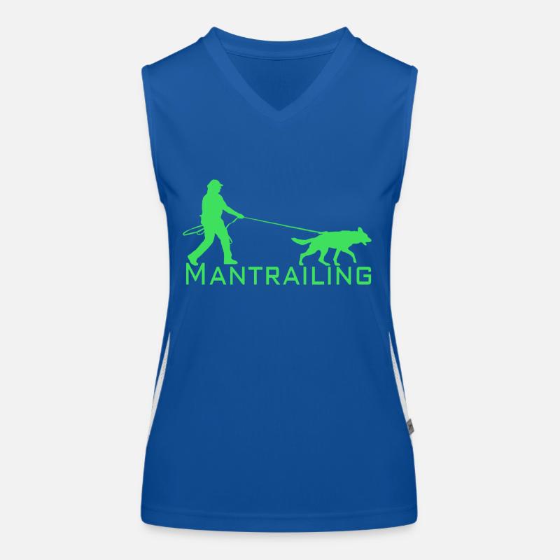 Mantrailing Débardeur respirant contrasté Femme