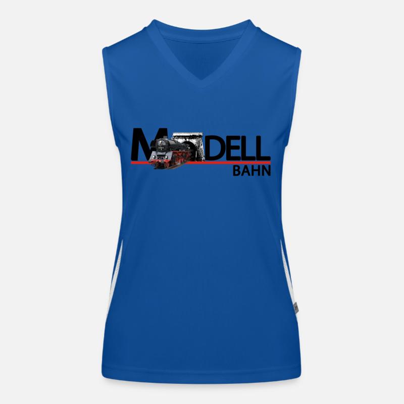 Modellbahn Funktionelles Kontrast-Tank Top für Frauen
