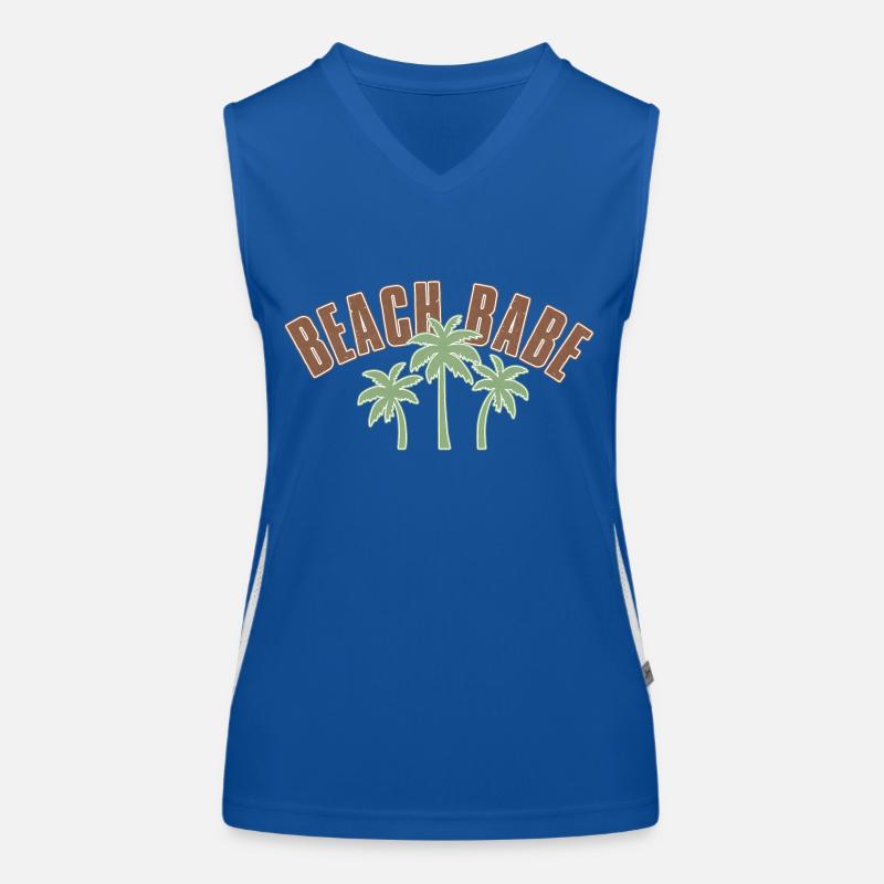 Beach Babe Débardeur respirant contrasté Femme