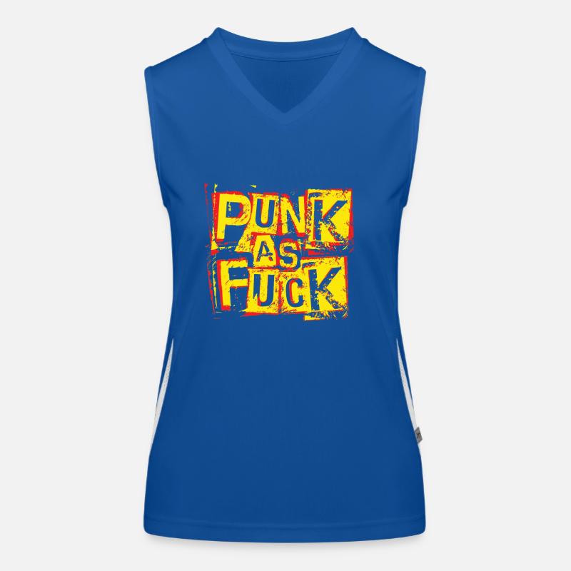 Punk comme Débardeur respirant contrasté Femme
