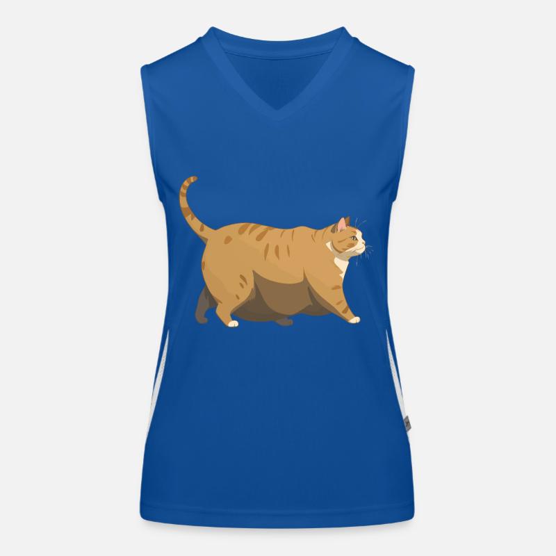 Chonker - Mème du gros chat Débardeur respirant contrasté Femme