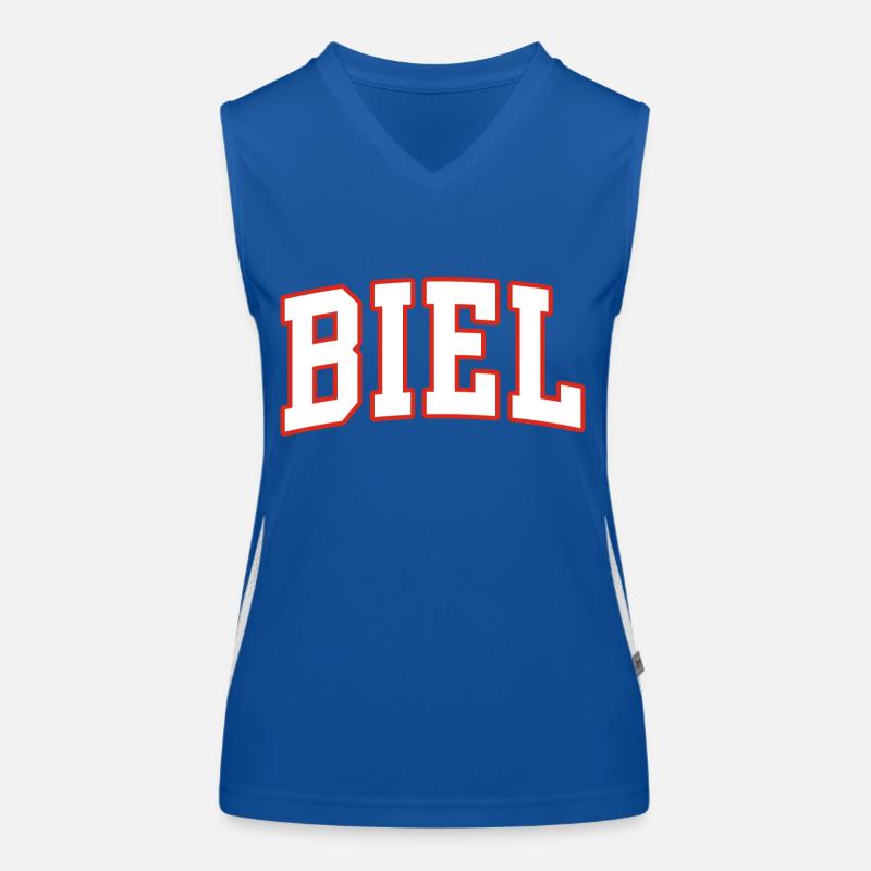 Biel Funktionelles Kontrast-Tank Top für Frauen