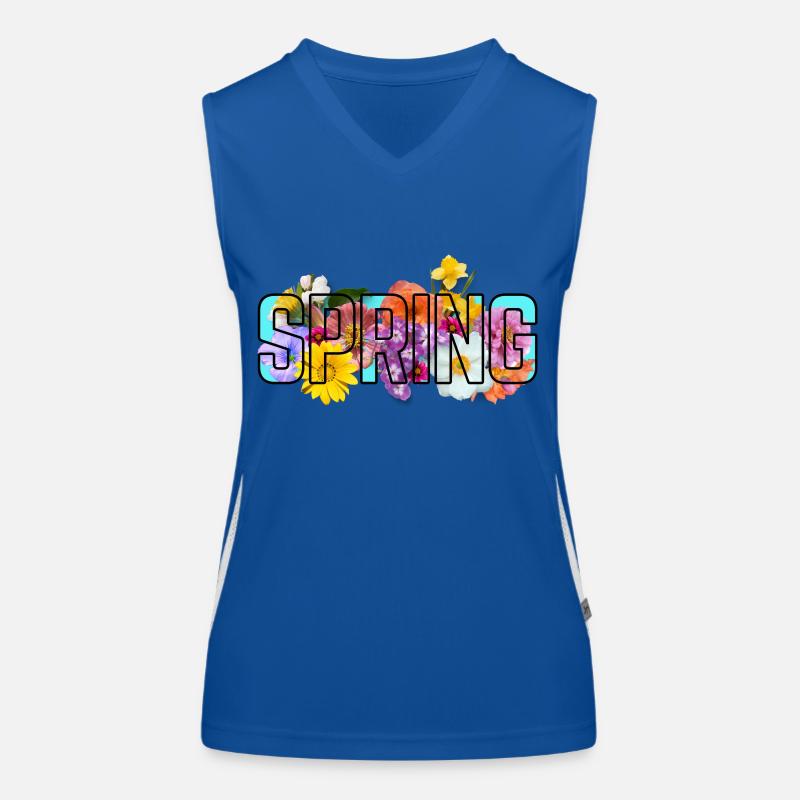 Blue Spring Women's Functional Contrast Tank Top