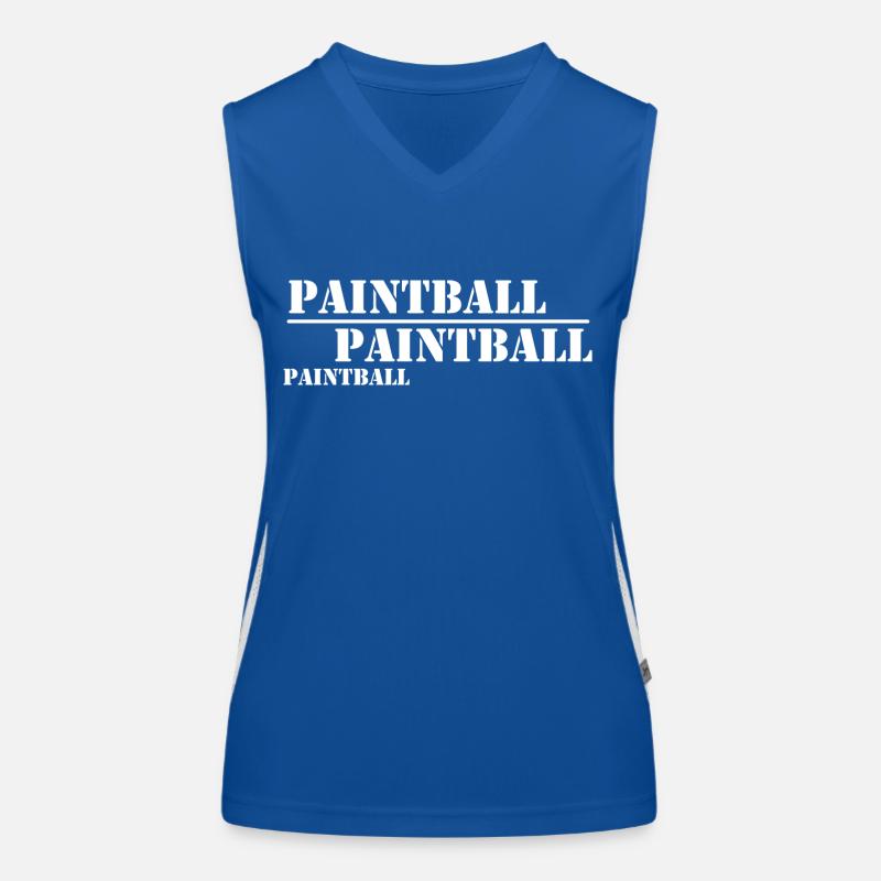 Paintball Airsoft Débardeur respirant contrasté Femme