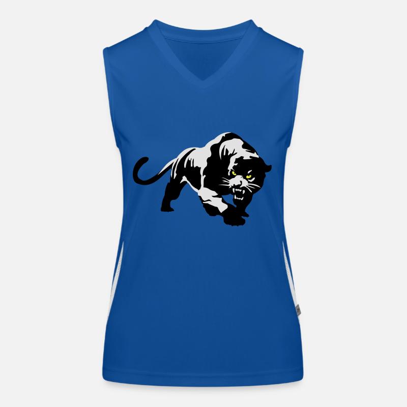 Panther Débardeur respirant contrasté Femme