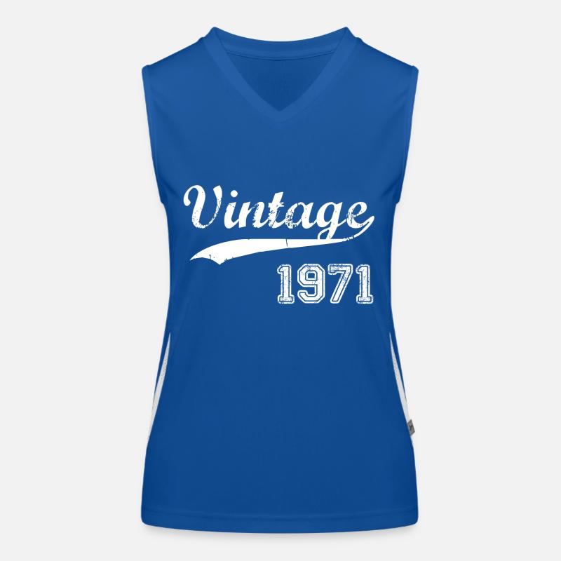 1971 Funktionelles Kontrast-Tank Top für Frauen