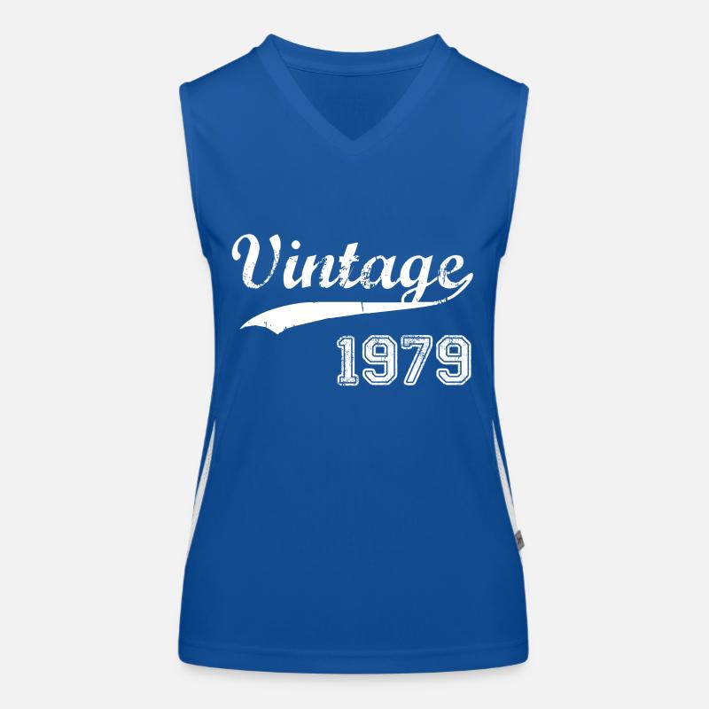 1979 Funktionelles Kontrast-Tank Top für Frauen