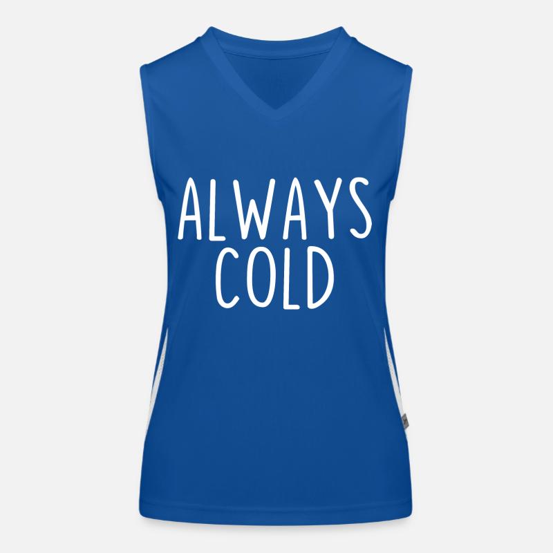 Immer kalt Funktionelles Kontrast-Tank Top für Frauen