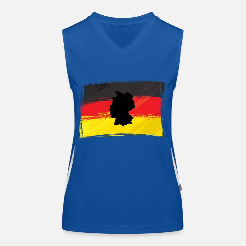 Deutschland Funktionelles Kontrast-Tank Top für Frauen